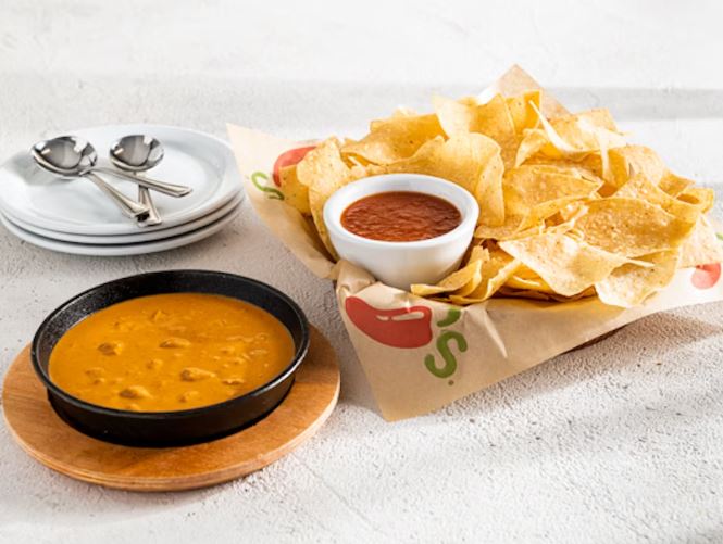 Chili’s Skillet Queso Appetizers Menu