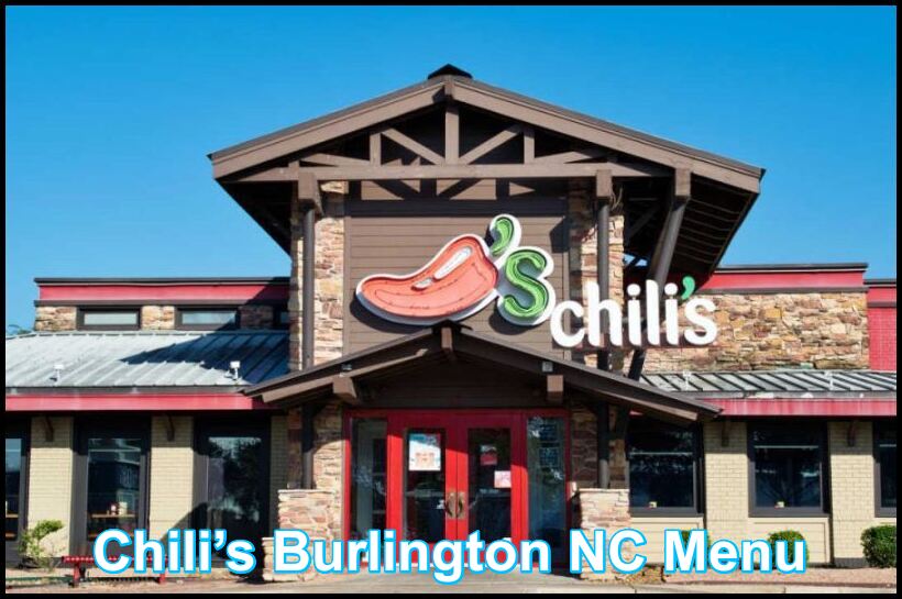 Chili’s Burlington NC Menu