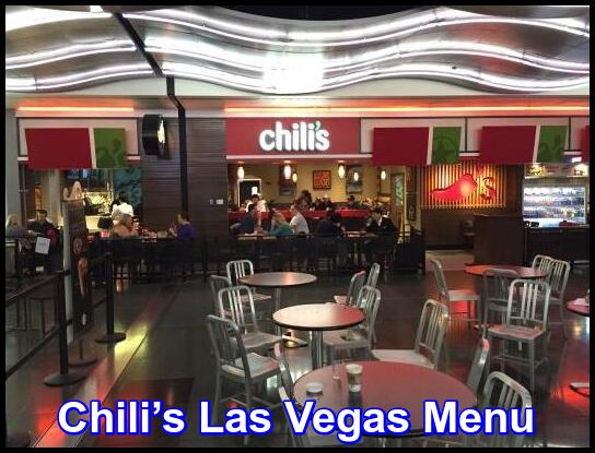 Chili’s Las Vegas Menu