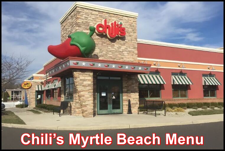 Chili’s Myrtle Beach Menu