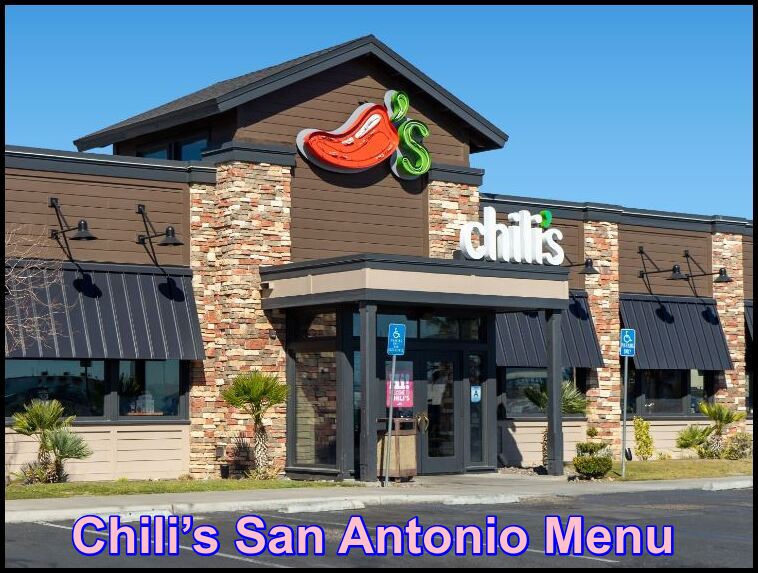 Chili’s San Antonio Menu